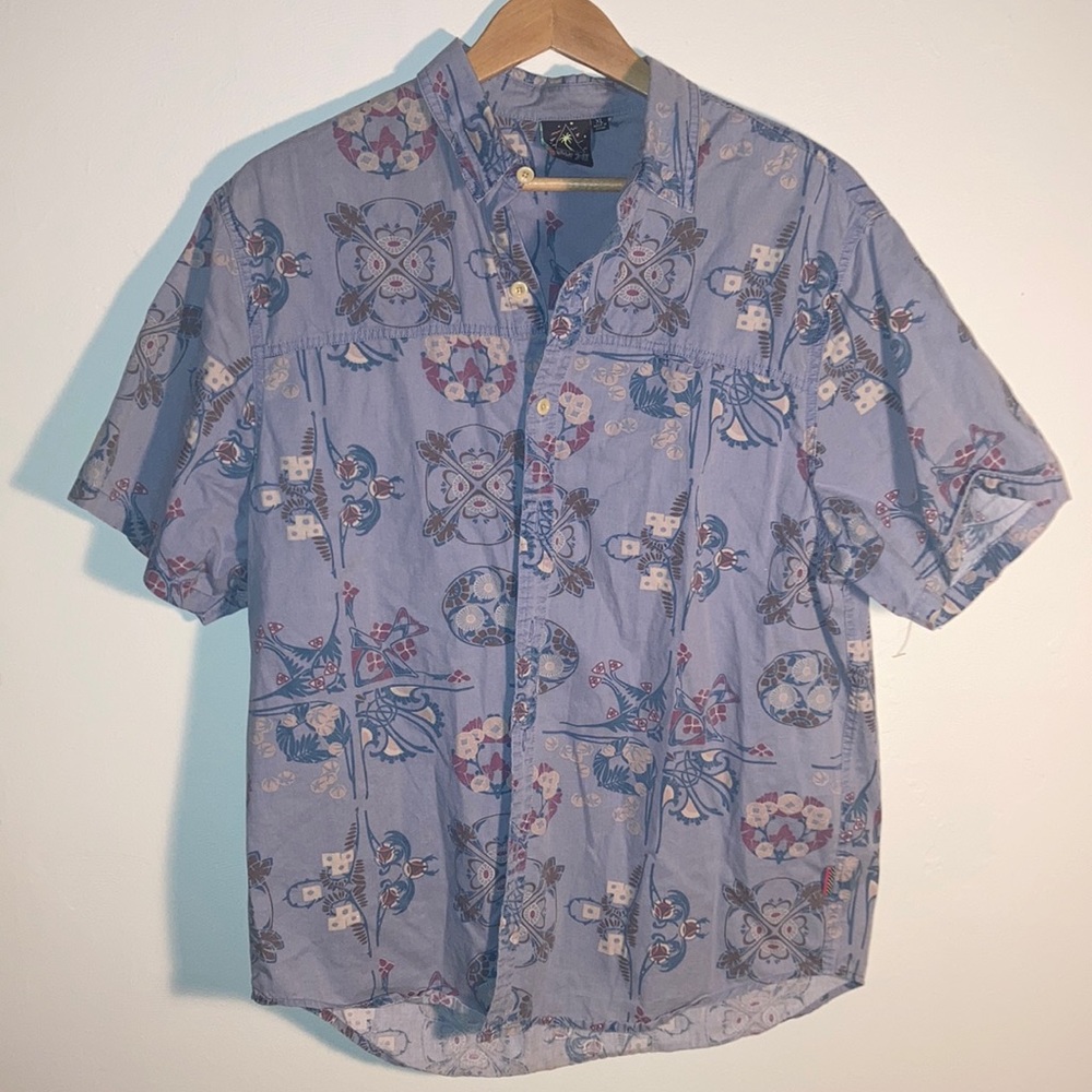 🪐🍹🗿 Tiki Bar Size XL Shirt CATCH SURF Brand with Sunglasses Loop 🌋🏄🏾‍♂️🍭